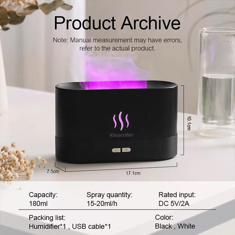 The Ultimate Aroma Diffuser & Ultrasonic Humidifier for Refreshing Relaxation!