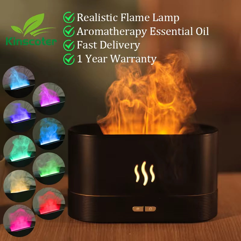 The Ultimate Aroma Diffuser & Ultrasonic Humidifier for Refreshing Relaxation!