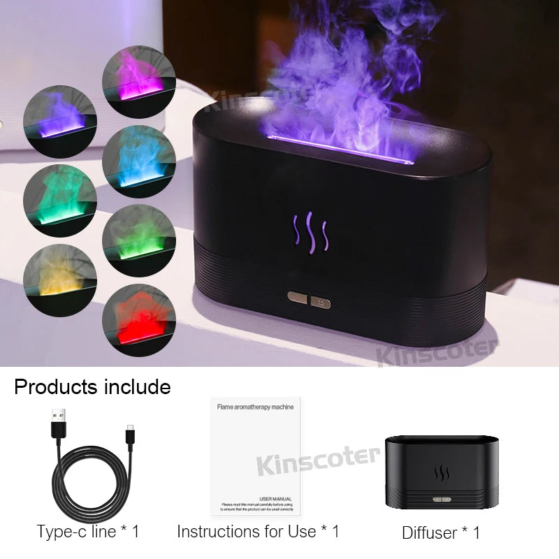 The Ultimate Aroma Diffuser & Ultrasonic Humidifier for Refreshing Relaxation!