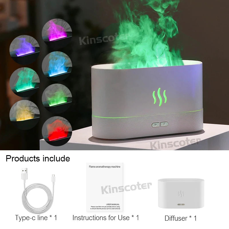 The Ultimate Aroma Diffuser & Ultrasonic Humidifier for Refreshing Relaxation!